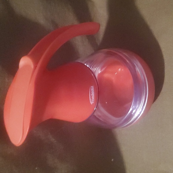 Red Trudeau Syrup Dispenser Open Box - Picture 1 of 4